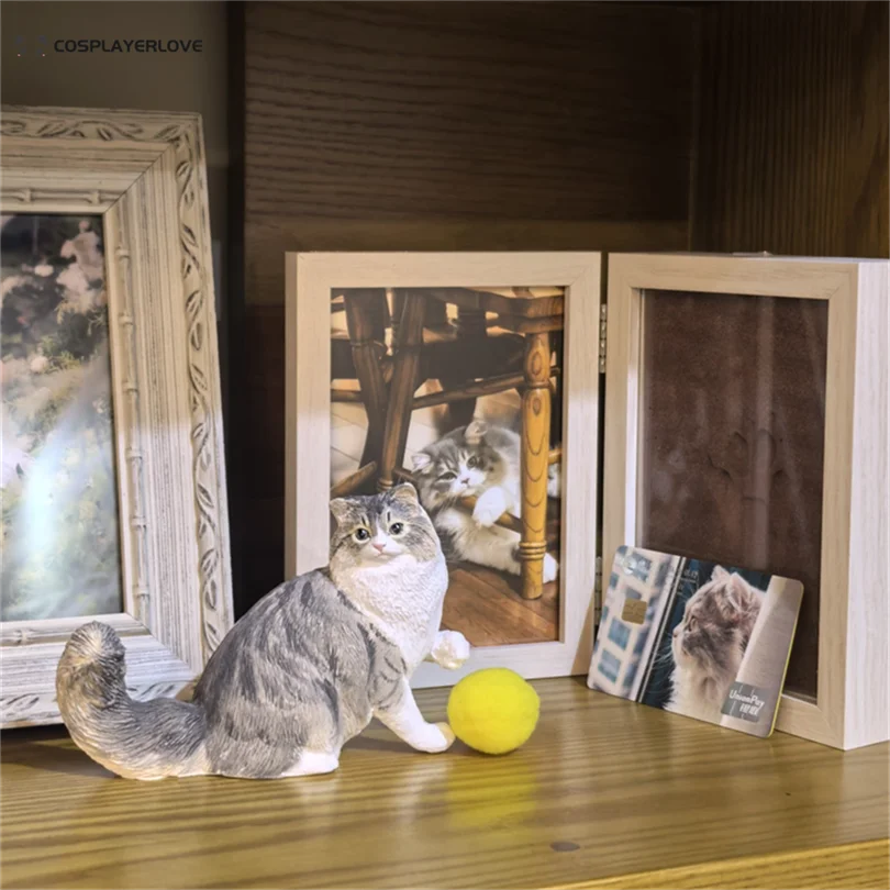 Personalización de fotos DIY, accesorios de utilería hechos a mano para gatos y mascotas, estatua de yeso, conmemoración personalizada