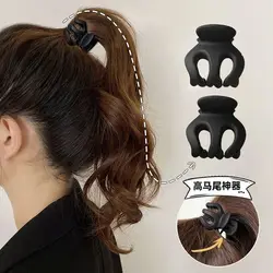 5cm Long Bun Hairstyle High Pony Hair Styling Hairclaw Clip Crab for Girls and Women Accessories Korean Fashion