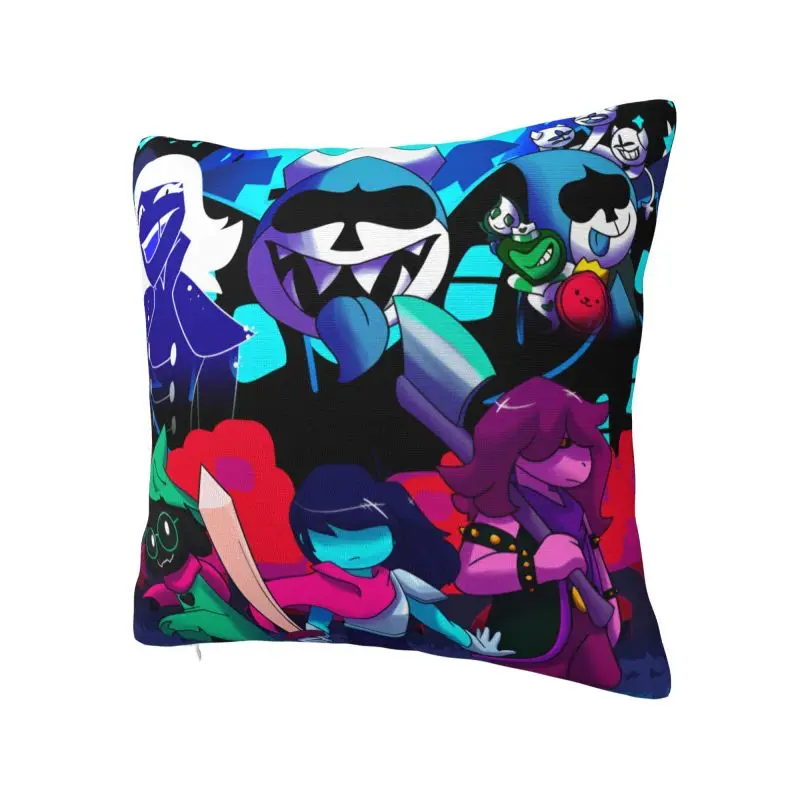 Nordic Video Game Deltarune Cushion Cover 40*40 cm Polyester Throw Pillow Case Home Decorative Sofa Chair Pillowcase