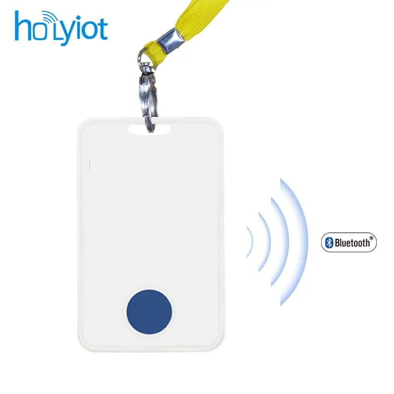 بطاقة منارة رفيعة للغاية مع مقياس تسارع ثلاثي المحاور موقع إنترنت الأشياء iBeacon لإعادة شحن الموقع الداخلي علامة تسويق القرب BLE