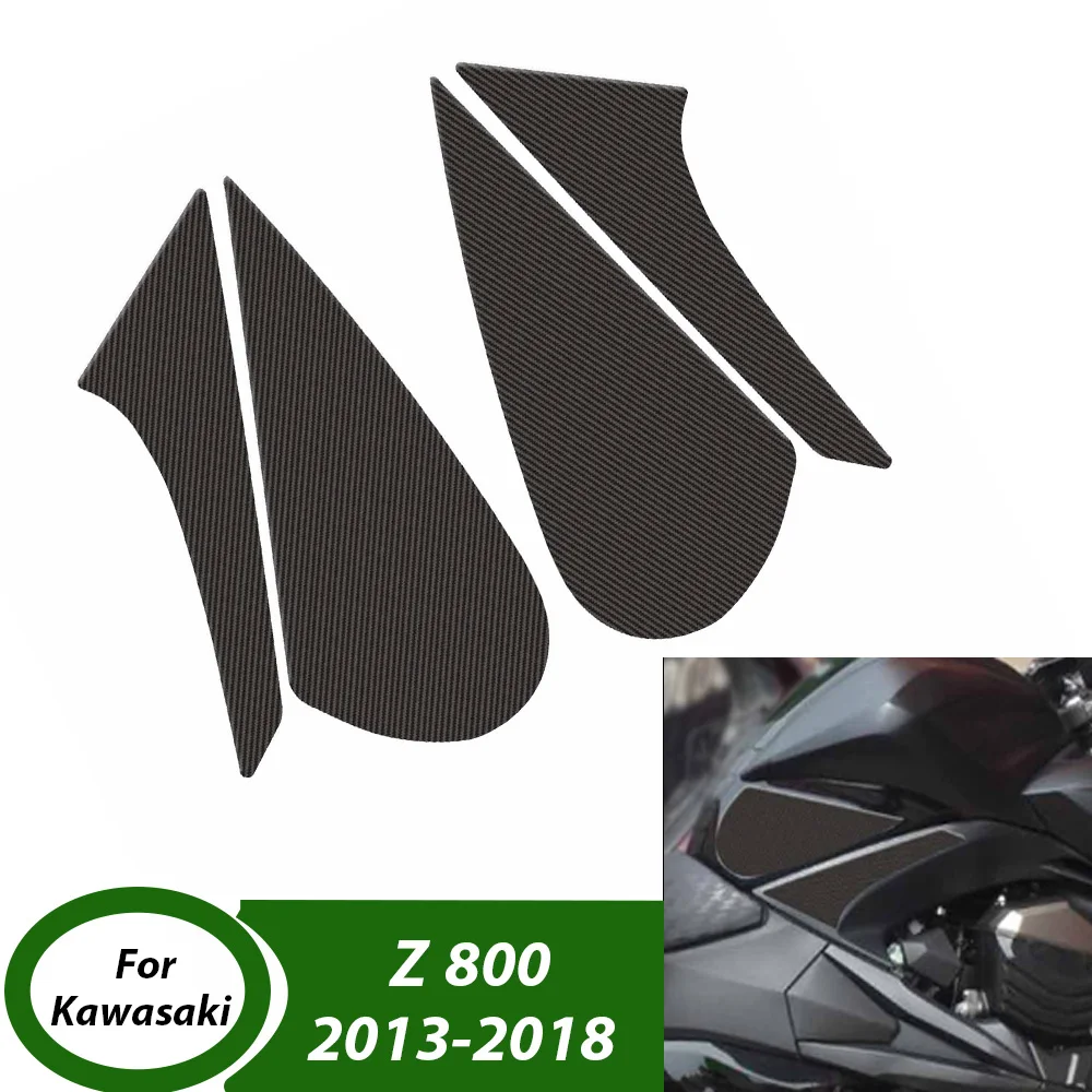 

﻿ For Kawasaki Z 800 2013-2018 Motorcycle Anti Slip Fuel Tank Stickers Gas Cap Oil Protect Pad Accessories