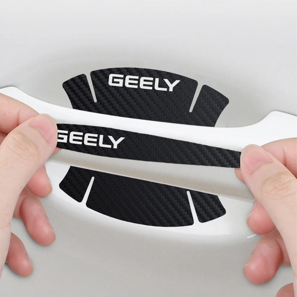 For Geely Tugella Geometry c Coolray Emgrand Atlas pro ec7 gx3 gc6 x7 Anti-scratch Car Door Bowl Stickers Protective Accessories