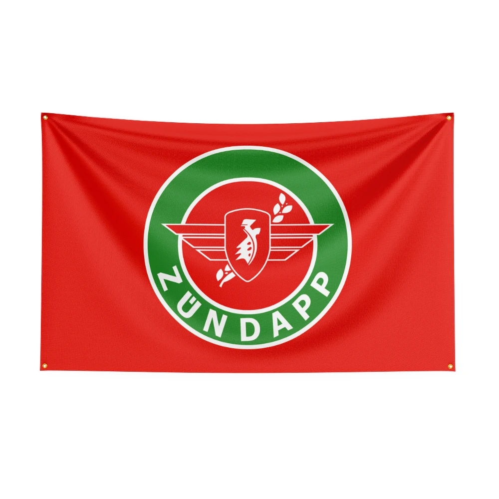 3X5Ft Zundapps Racing Motorcycle Flag For Decor