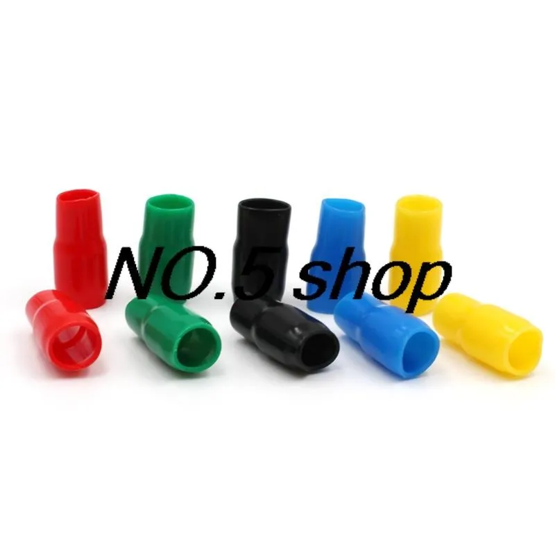 100Pcs V3.5 4mm² Cold Pressed Bare Terminal Insulation Flexible Casing Terminal Sheath Multicolor