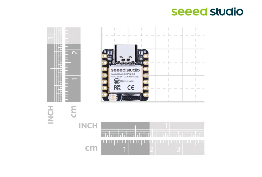 Seeeduino Seeed Studio XIAO ESP32-S3 Sense 2.4G WiFi BLE Mesh 5.0 8MB OV2640 Camera Sensor Module Development Board For Arduino