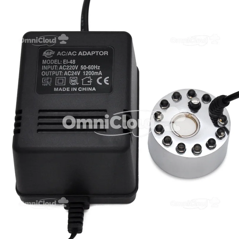 

Рокарий фонтан для воды аквариум 24 В увлажнитель тумана генератор тумана ультразвуковой распылитель тумана