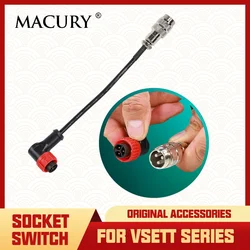 Charger Socket Adapter for VSETT 8 9 10 APEX Electric Scooter Charging Port Conversion Transfer Cable To Switch Old Plug To New
