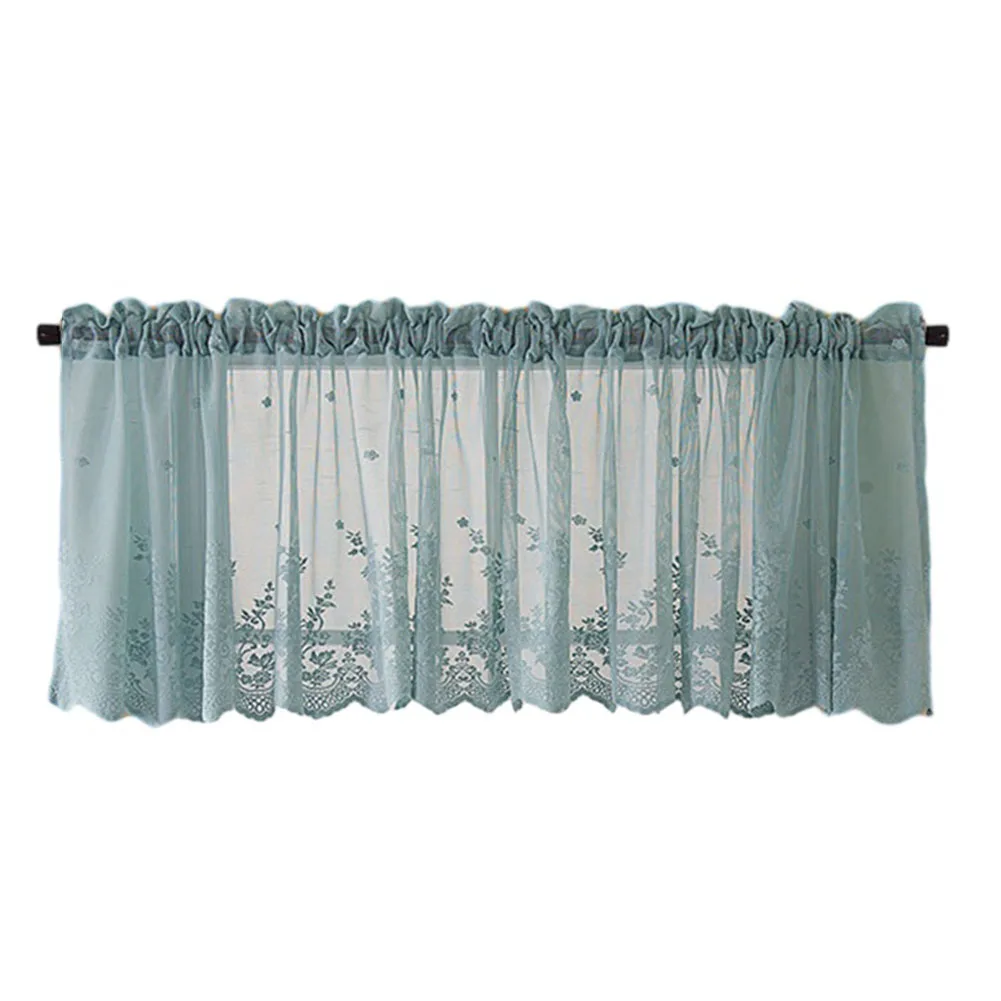 Lace Curtain Curtain 137*61cm Anti Pilling Anti Wrinkle Soft And Comfortable For Living Room Affordable High Quality