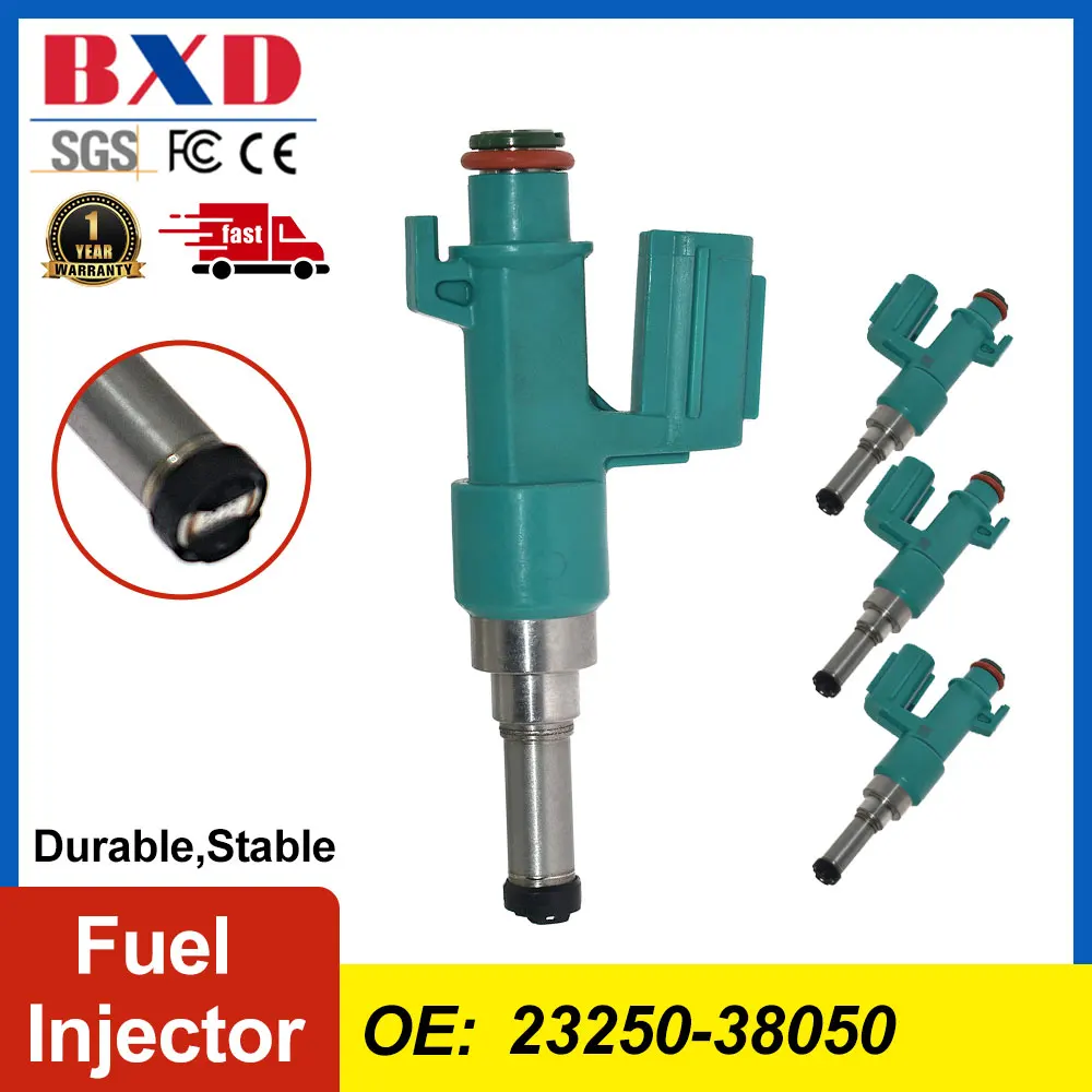 1/4PCS Fuel Injector 23250-38050 2325038050 For Toyota Hilux 2006-2015