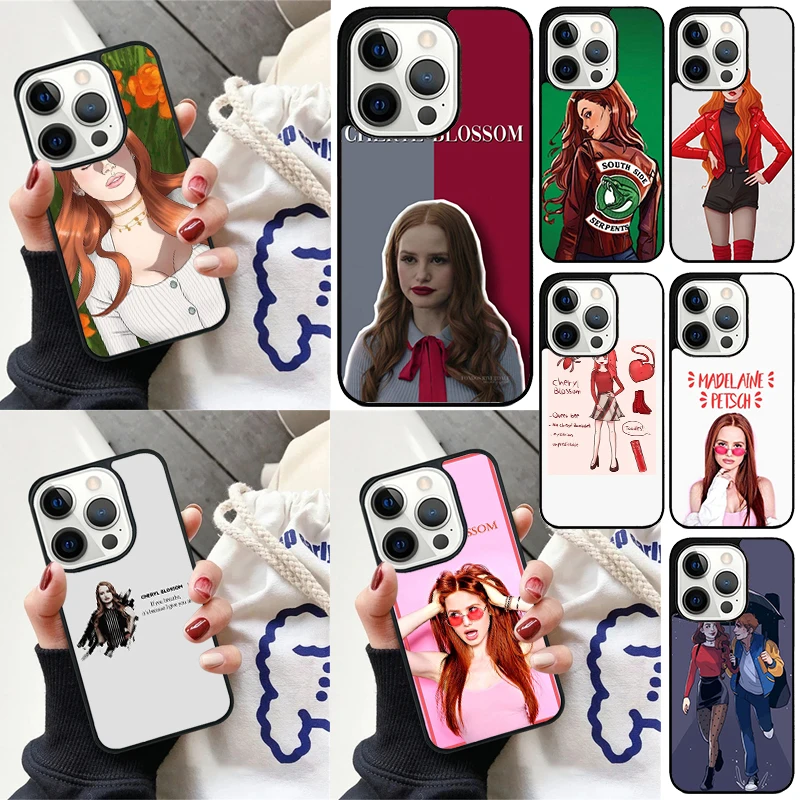 Riverdale TV Cheryl Blossom bitchy Cover For iPhone 16 13 14 15 Pro Max 12 Mini 11 15 Pro Max 7 8 Plus Max SE 2020 Phone Case