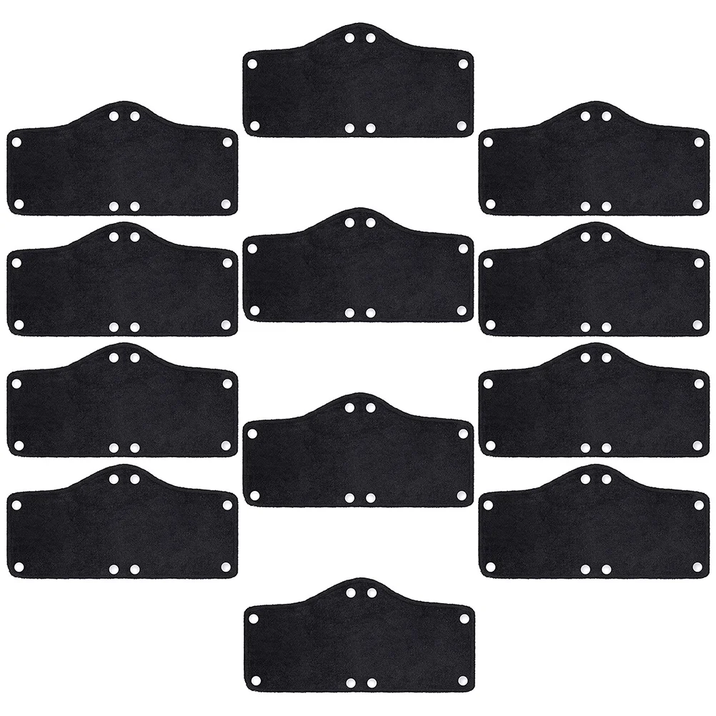 

12 Pcs Hard Hat Sweatband Truck Accessories Lining Liner Safety Polyester Sweat-proof Bands Man Nail Stickers