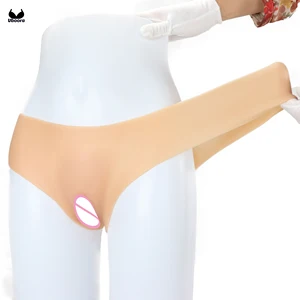 Uboora Realistis Silikon Celana Dalam Gay Pukas Celana Seksi Vagina Palsu Bentuk Tukar Pakaian Waria Waria Waria Cosplay 10 penjualan terbaik vagina panty silikon - №