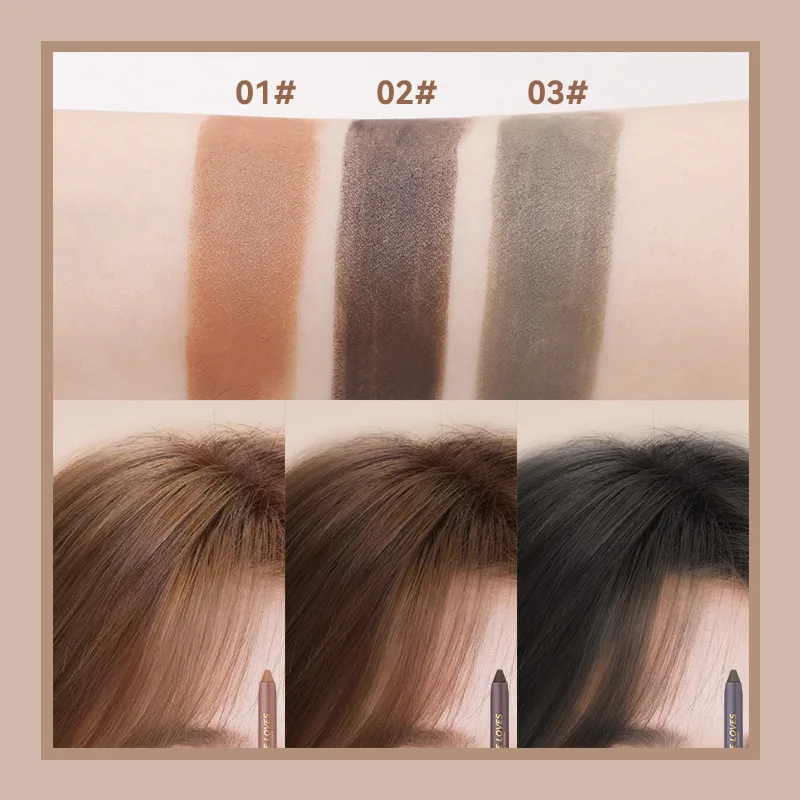 Temporary Looking Root  Blend Brush Stick Coverage   Easy to Apply  Longwear Hair Loss Concealer  Root Touch-Up Stick