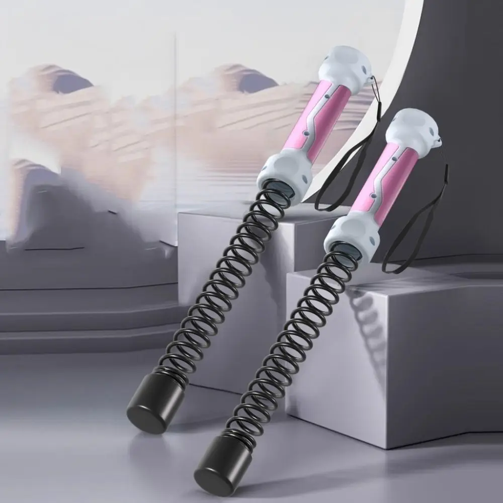 1 pair Replacement Spring Gym Battle Rope Rebound Stainless Steel Cordless Battle Rope Durable Multifunction Arm Strength Rope