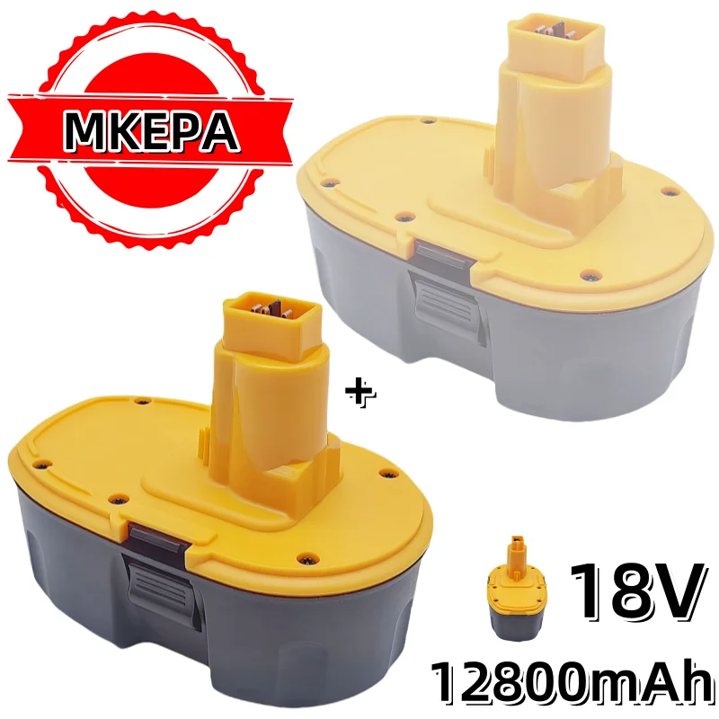 18V 12800Ah NI-MH Replacement Battery for DC9096 DE 9503 DW 9095 9096 9098 lpega XRP Cordless Drill Tools Screwdriver Batteries