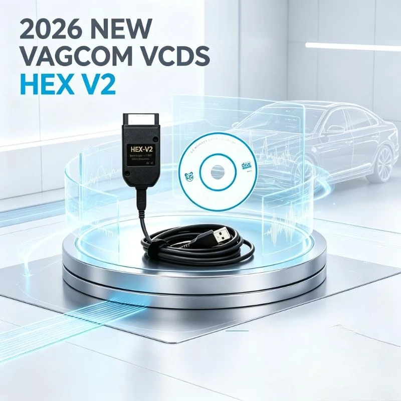 NEW  VCDS VAGCOM Interface VCDSCAN HEX V2 Update 23.3.3 FOR VW For AUDI Skoda Seat Multi-Language Car  Diagnostics Tools