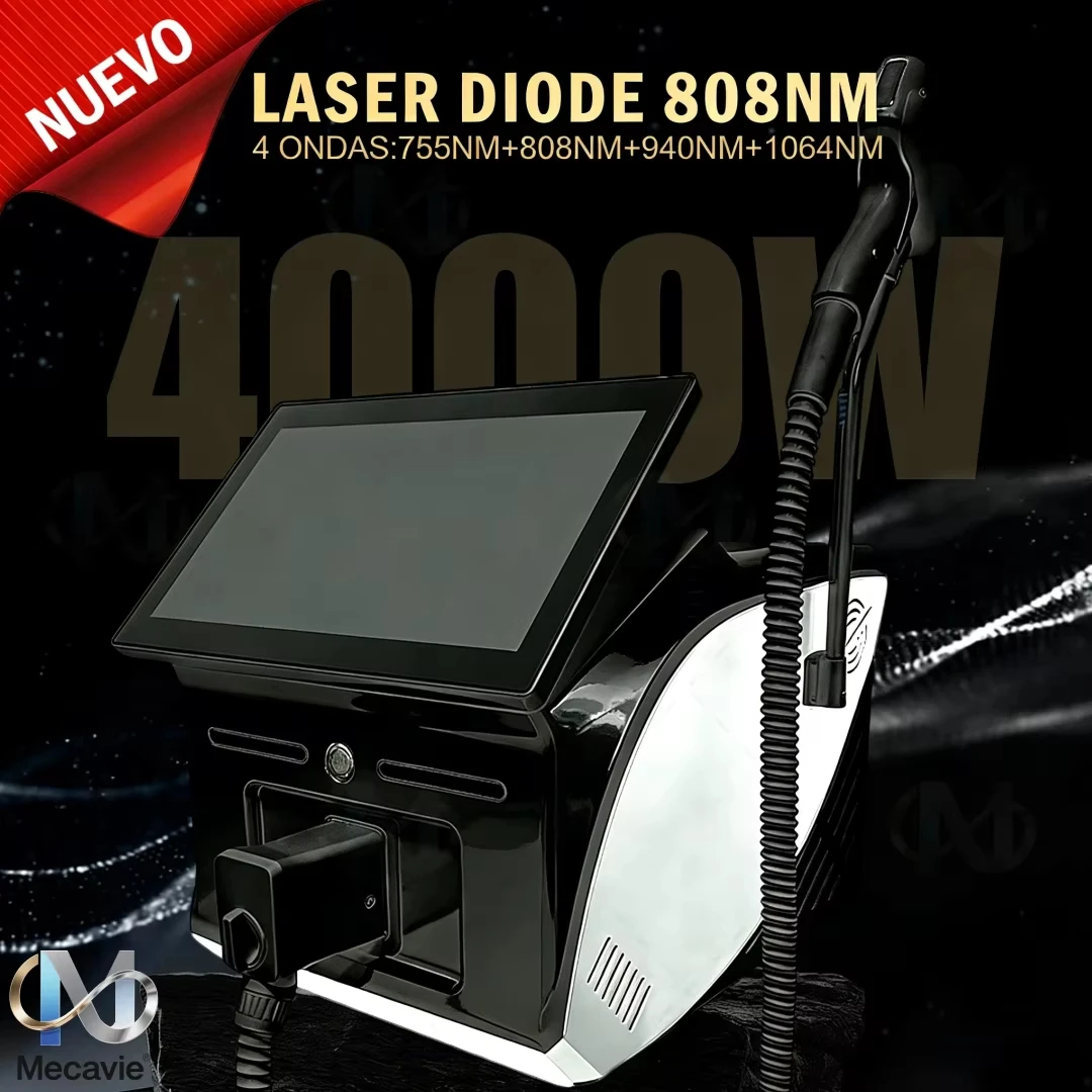 

2026 New Technology FAC Portable 4 Wave Ice Titanium Professional 808nm Diode Laser Body Face Hair Removal Machine 4000w Tools