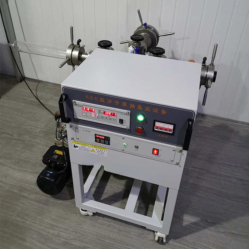 High Vacuum Exhaust Table Oil-Free Scroll Molecular Pump Unit Air Pumping Machine Equipment Gwsp300