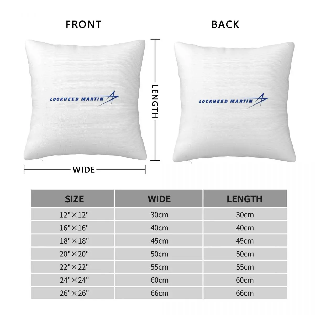 BEST SELLER Lockheed Martin Square Pillowcase Polyester Linen Velvet Printed Zip Decor Throw Pillow Case Home Cushion Cover 18