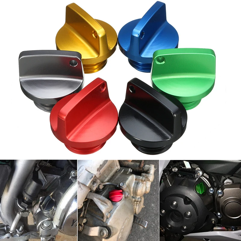 M20x2.5 CNC Oil Filler Cap Plug For Honda CBR 250RR 600RR 1000RR CR125R CRF 150R 250R 450R For Yamaha Suzuki For Kawasaki Ducati