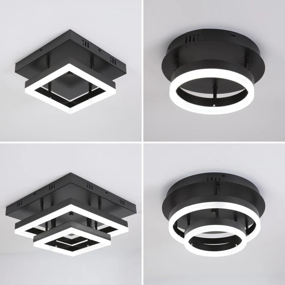 Lustre led en forme d'éventail
