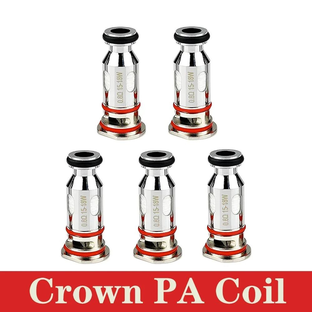 OEM Crown PA Coil Crown D 0.3ohm 0.8ohm Mesh Coils testa MTL per Crown B Pods System Kit