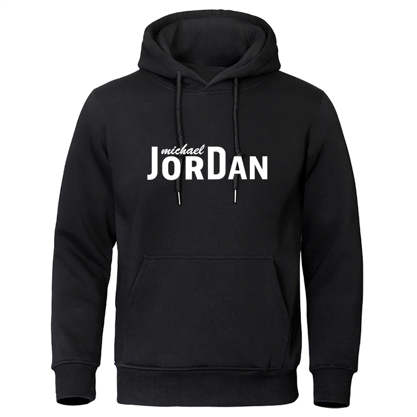 Nuevo Otoño/Invierno Jordan impreso hombres cuello redondo con capucha transpirable versátil sudadera con jersey suéter de Hip Hop