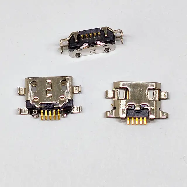 100 sztuk dla Samsung A10s Motorola e5 play Moto E6 Micro USB Port ładowania gniazdo stacji dokującej wtyczka złącze ładowarki