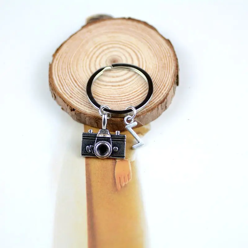 Digital Camera Lovers Keychain Metal Keyring Pendant Gift