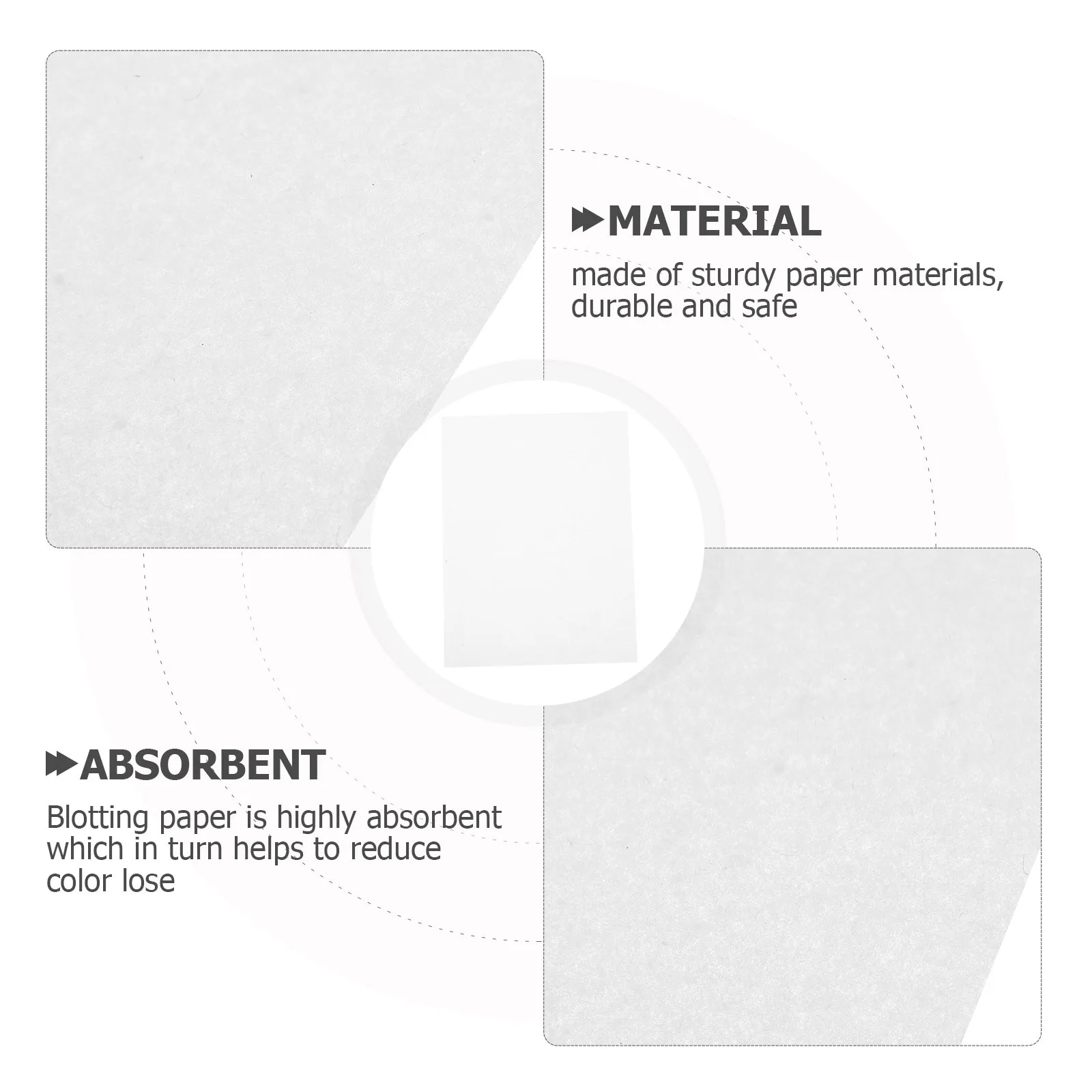 

30Pcs Flower Pressing Paper Large Size Highly Absorbent Reusable Paperboard for Specimen Making Plant Drying Press Materials