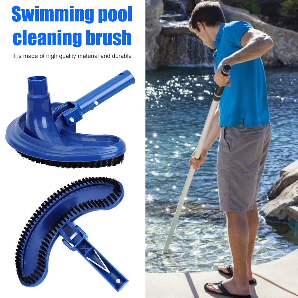 Pool Vacuum Cleaning Kit Professional Pool Cleaner Brush with Handle Portable Disinfection Suction Head Filter for Swimming Pool