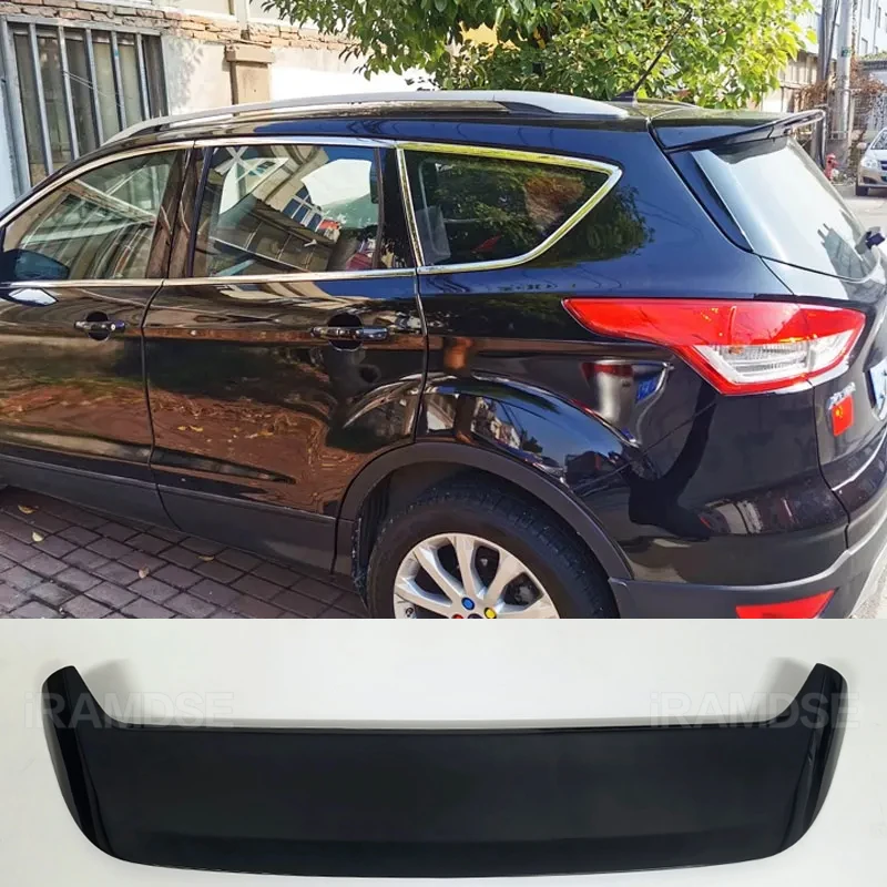 

Black Spoiler for Ford Kuga Escape Tail Fin 2013-2017 Carbon Paint Car Rear Wing