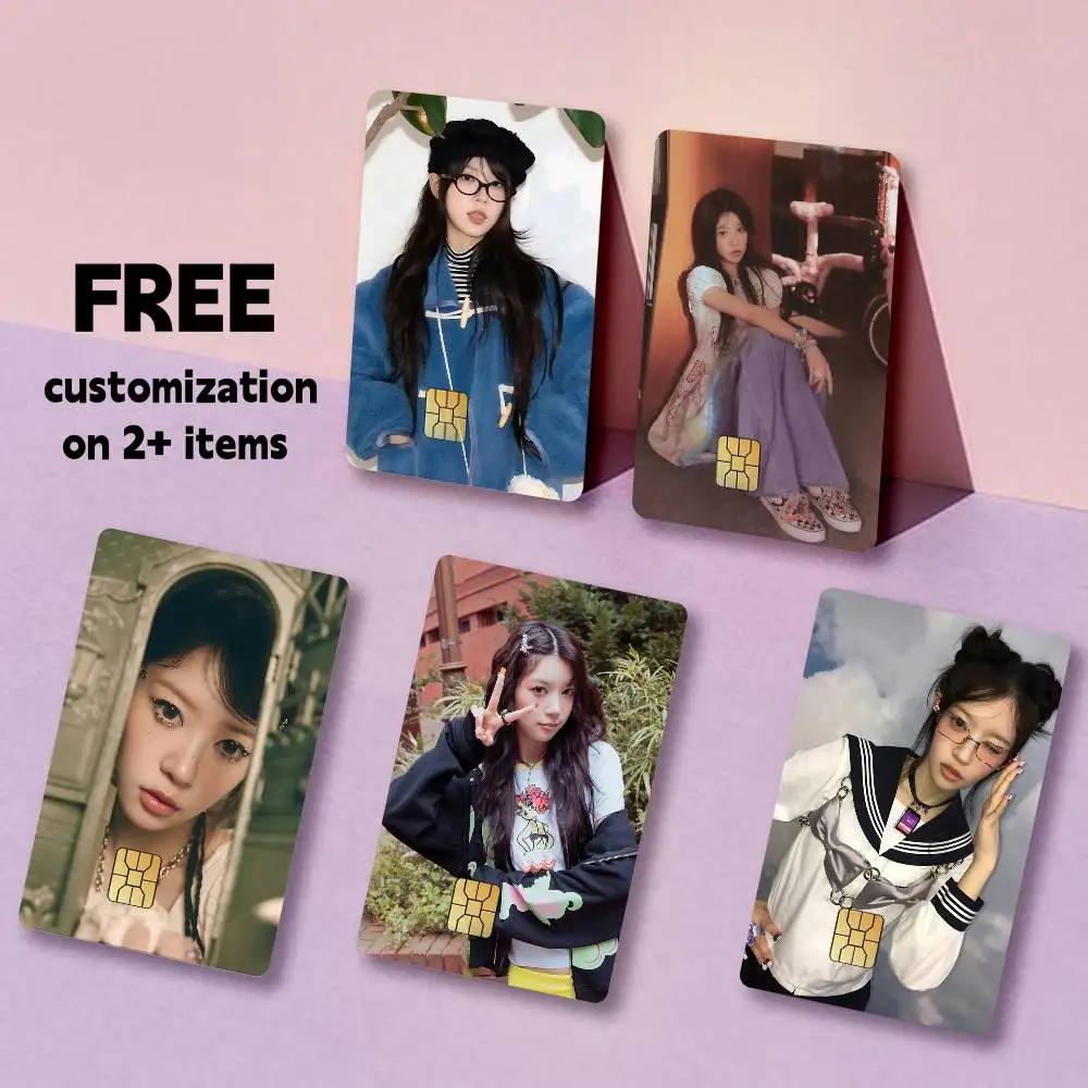 J-POP M-Moka I-ILL-IT Card Stickers for Bank Access Protective Waterproof Film Cover Sticker Gift