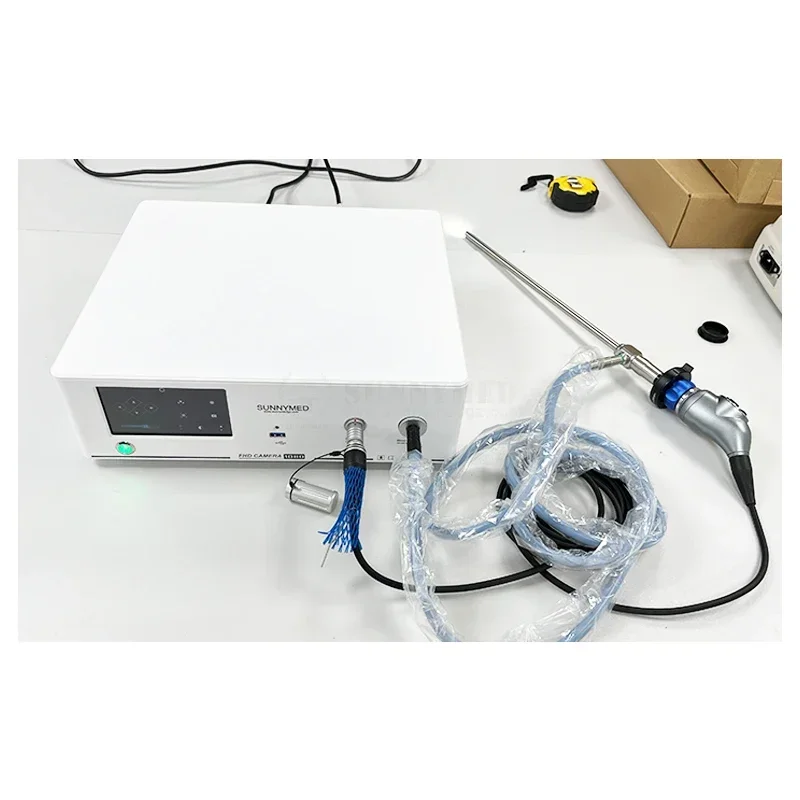 SY-PS048T 5인치 화면 및 광원 내시경 시스템을 갖춘 휴대용 풀 HD 4 in 1 데스크탑 내시경 카메라 시스템