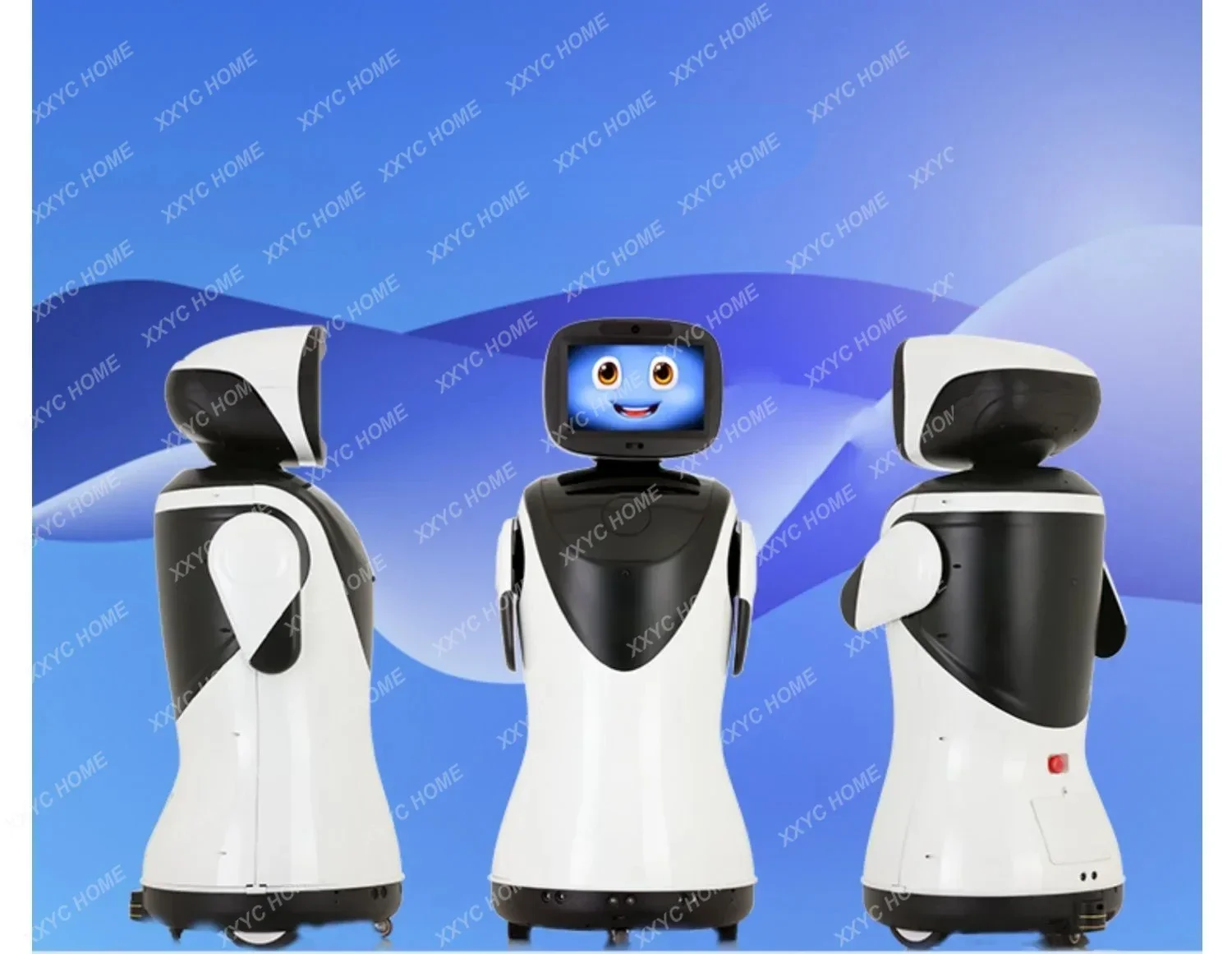 Welcome robot P3 commercial intelligent service voice interaction robot dancing drainage facial recognition