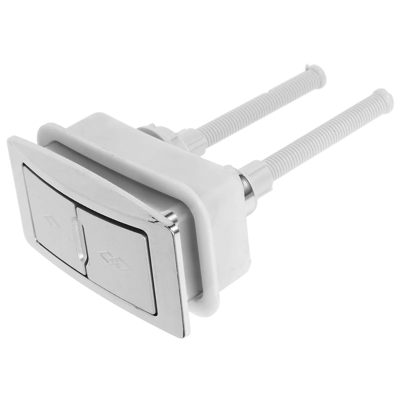 

Toilet Water Tank Parts Dual Flush Kit ABS Plastic Push Buttons Replacement for Bathroom Accessories Save Water