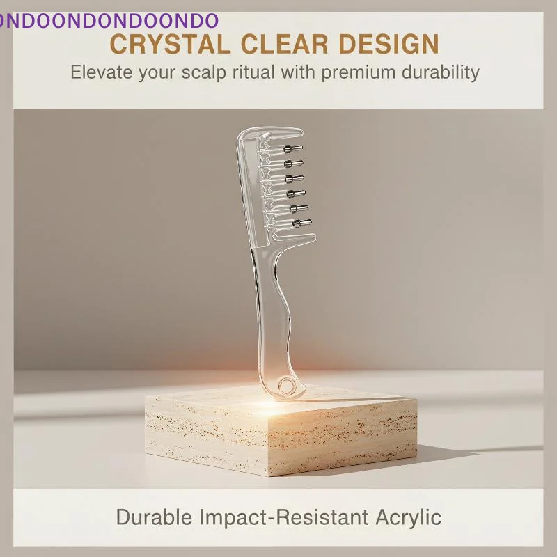 Hair Oil Applicator Comb Scalp Massage Roller Comb Visible Liquid Storage Hair Root Oil Apply Tool For Home Hair Care Treatment