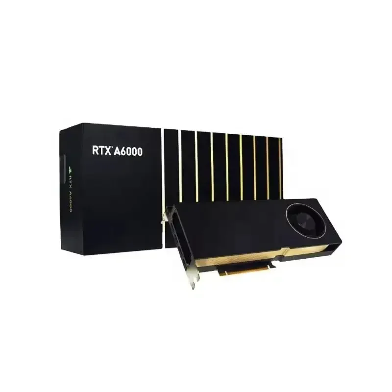 High-tech workstation 48GB RTX A6000, 4 DP high-performance graphics card