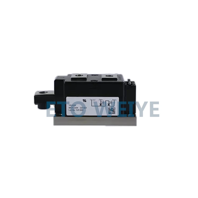 MCC224-20IO1 IGBT MODULE SCR(silicon controlled rectifier) For more information, please contact