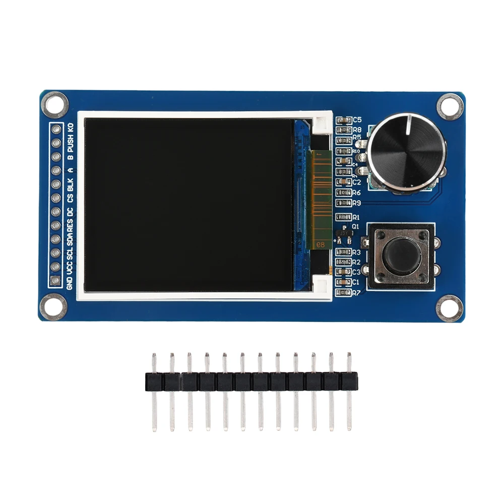 EC11 Drehgeber-Kombinationsmodul TFT-LCD-Display SPI-Schnittstelle 1,8/2,4-Zoll TFT-Display für Elektronikprojekte – Detail 4