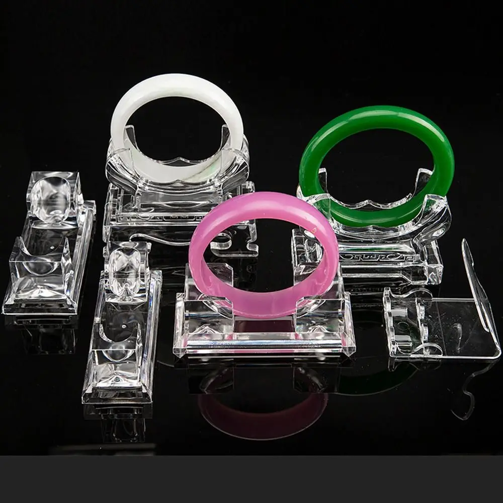 Acrylic Bracelet Display Holder Transparent Jewelry Wrist Watch Display Rack Bangle Shown Holder