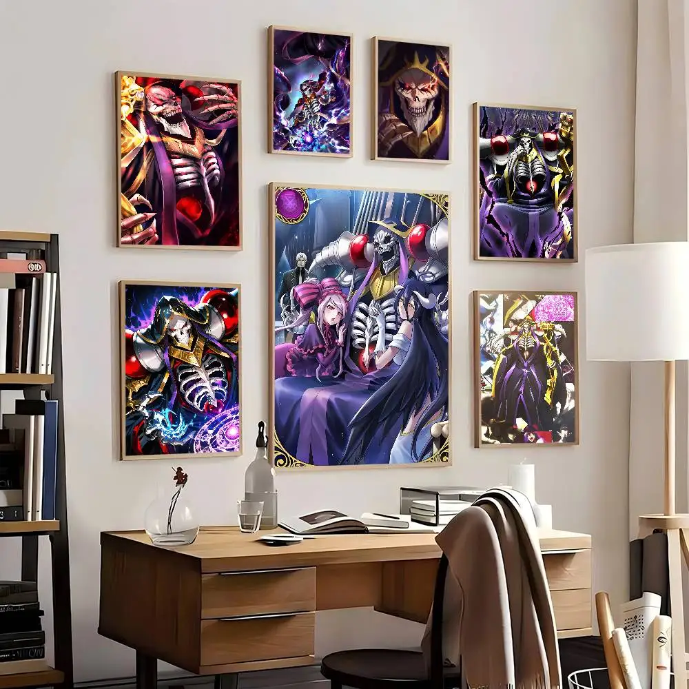 فن جداري من Ainz لديكور المطبخ، مطبوعات ملصق لتزيين المنزل