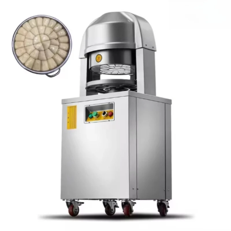 30-150 جرام بيتزا همبرغر الخبز آلة تقسيم مخبز العجين مقسم لربيع لفة تشاباتي روتي