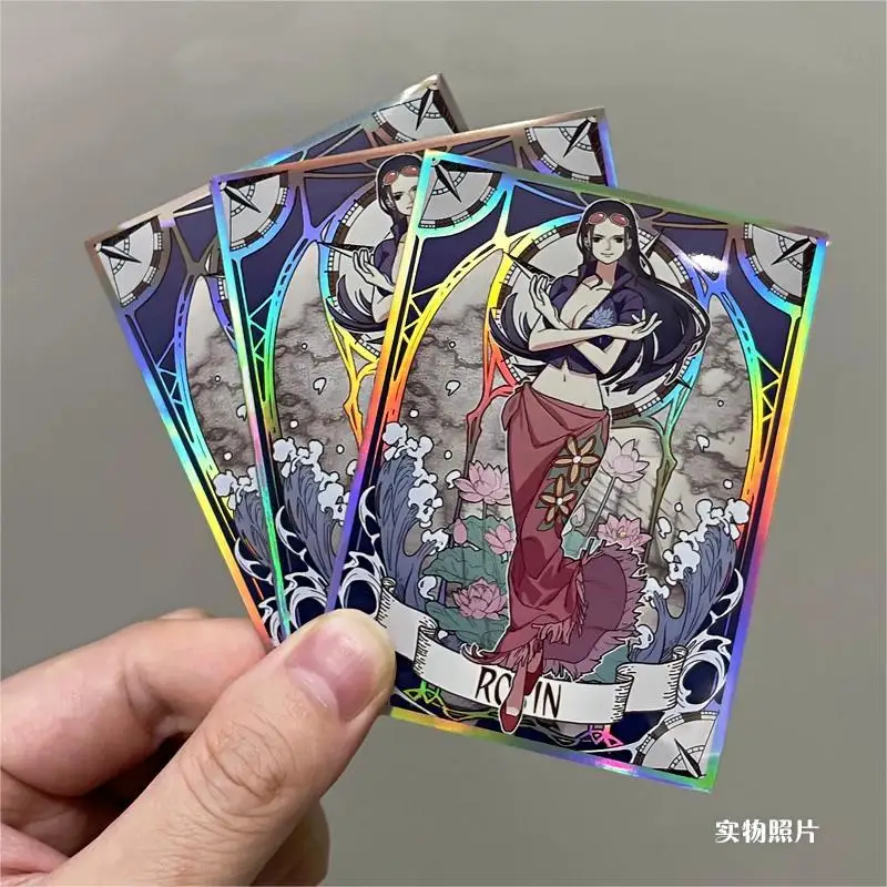 New Anime One Piece Nami Nico Robin Yamato Uta Pattern Card Protector Game Collection Children\'s Toys Birthday Christmas Gifts