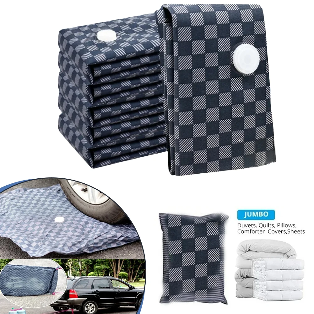 

Oxford Fabric Vacuum Storage Bags Waterproof and Wear-resistant Vacuum Compression Storage Bag Fit Clothing Bedding Organizer