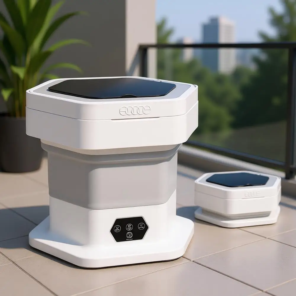 

Портативная мини-стиральная машина на 12 л для детской одежды, нижнего белья и небольших загрузок