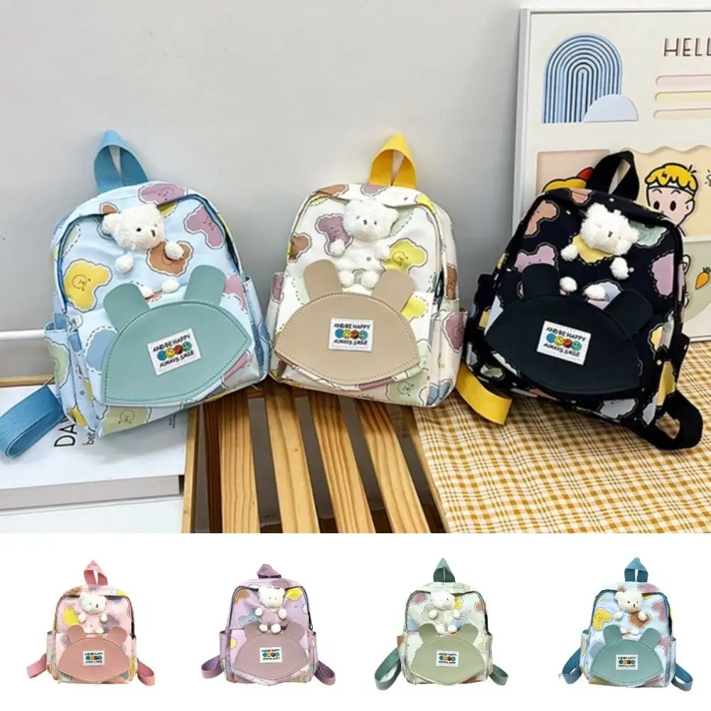 

Fashion Large Capacity Outdoor Backpack Cartoon Multi Pocket School Bag Magnetic Buckle Casual Students Backpack Teenagers