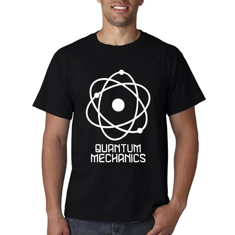 

top quality summer cool quantum mechanics print men Tshirt casual loose men t shirt male t-shirt o-neck mens tee shirts