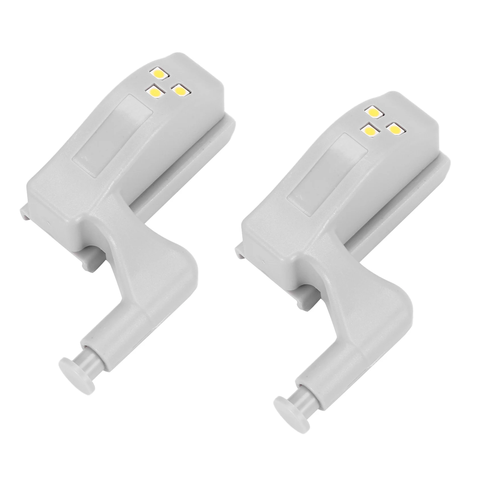 

ABUP-30Pcs Cabinet Cupboard Wardrobe LED Hinge Light Smart Sensor Lamp Warm White