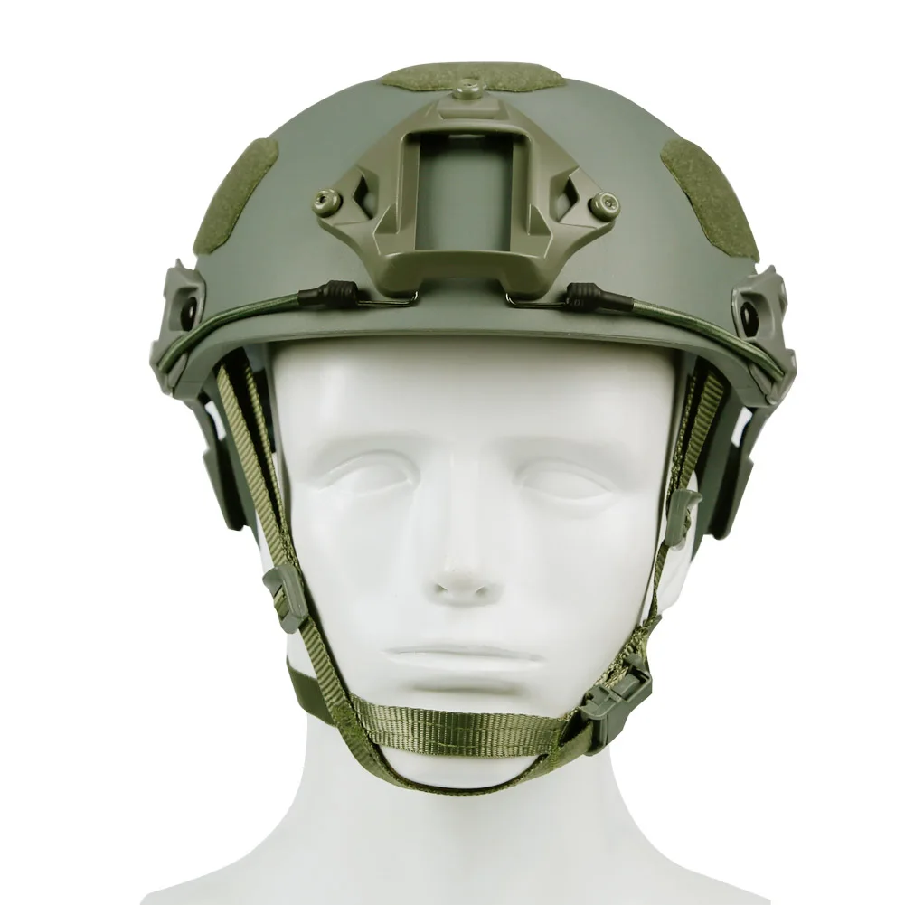 Tactical 2 In 1 AF Helmet Half Covered Wargame CS Airsoft Military Protective Helmet Hunting Accessories